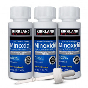 Minoxidil Kirkland 5% - Tratamento 3 meses