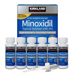 Minoxidil Kirkland 5% - Tratamento 6 meses